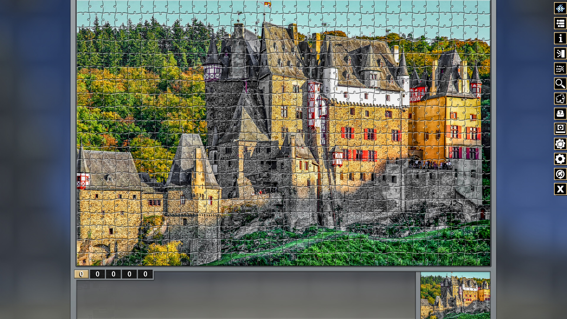 Pixel Puzzles Traditional Jigsaws Pack: Deutschland screenshot 1