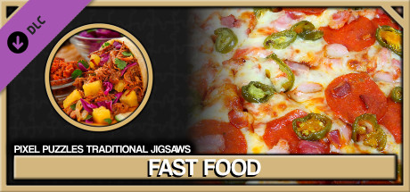 Pixel Puzzles Traditional Jigsaws Pack: Fast Food product image