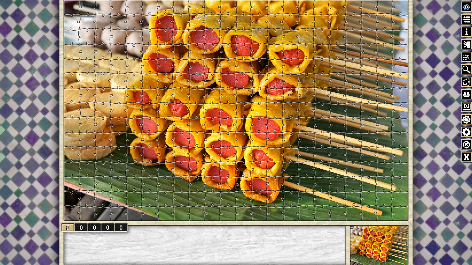 Pixel Puzzles Traditional Jigsaws Pack: Fast Food screenshot 7