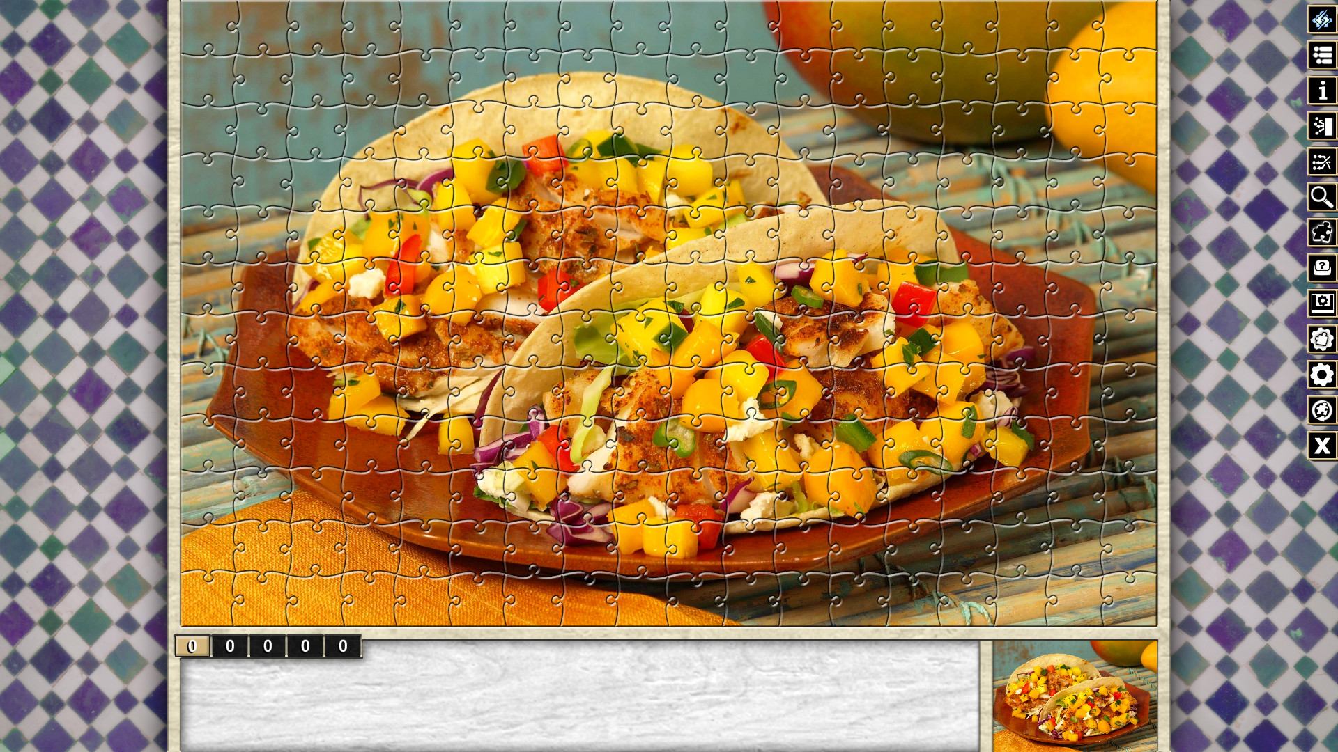 Pixel Puzzles Traditional Jigsaws Pack: Fast Food screenshot 6
