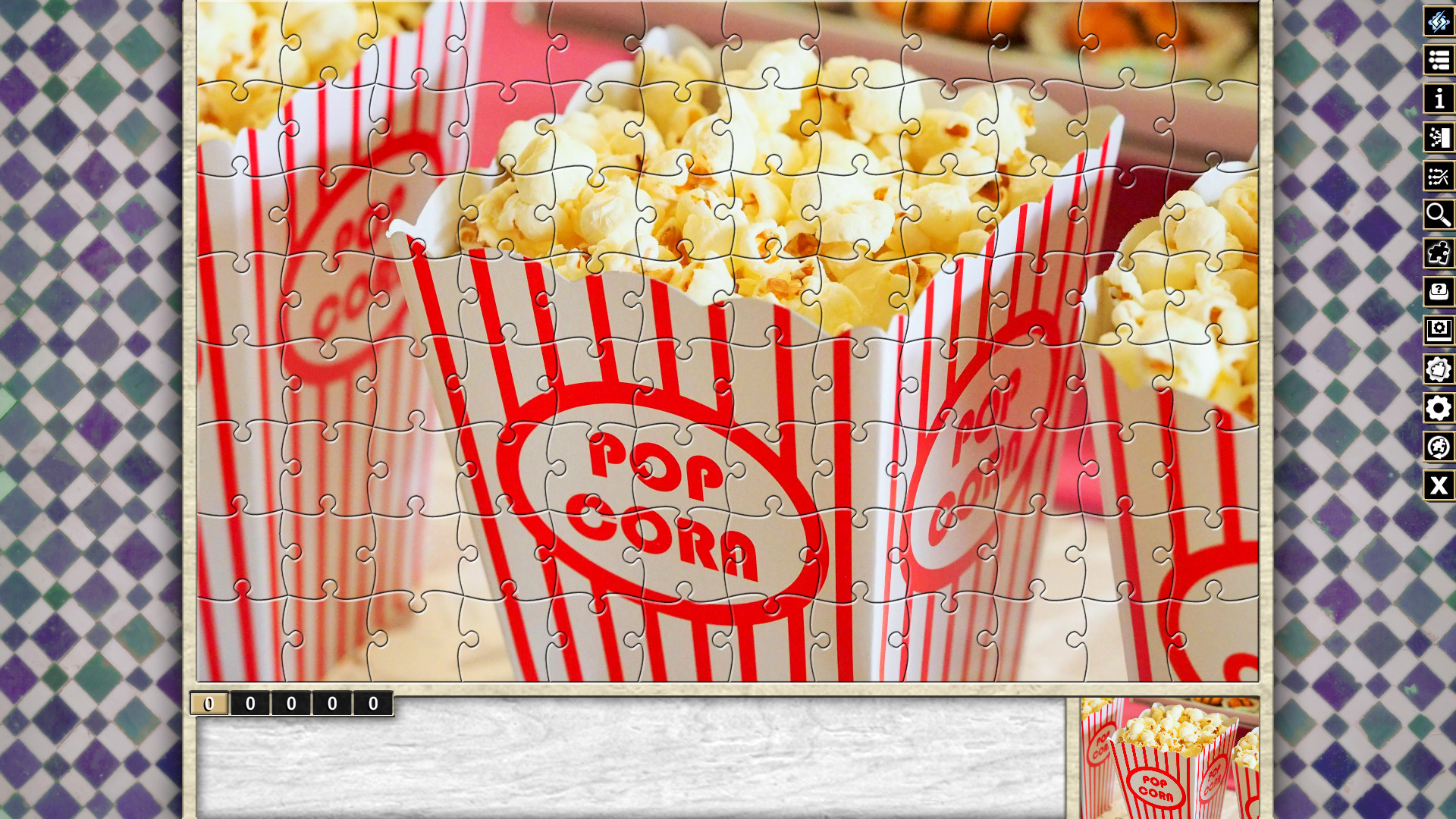 Pixel Puzzles Traditional Jigsaws Pack: Fast Food screenshot 5