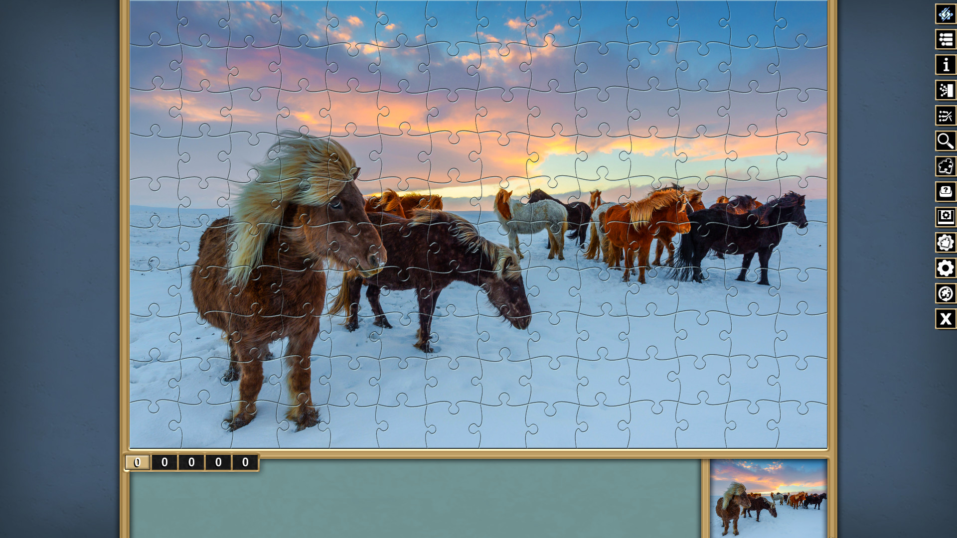 Pixel Puzzles Traditional Jigsaws Pack: Winter screenshot 12