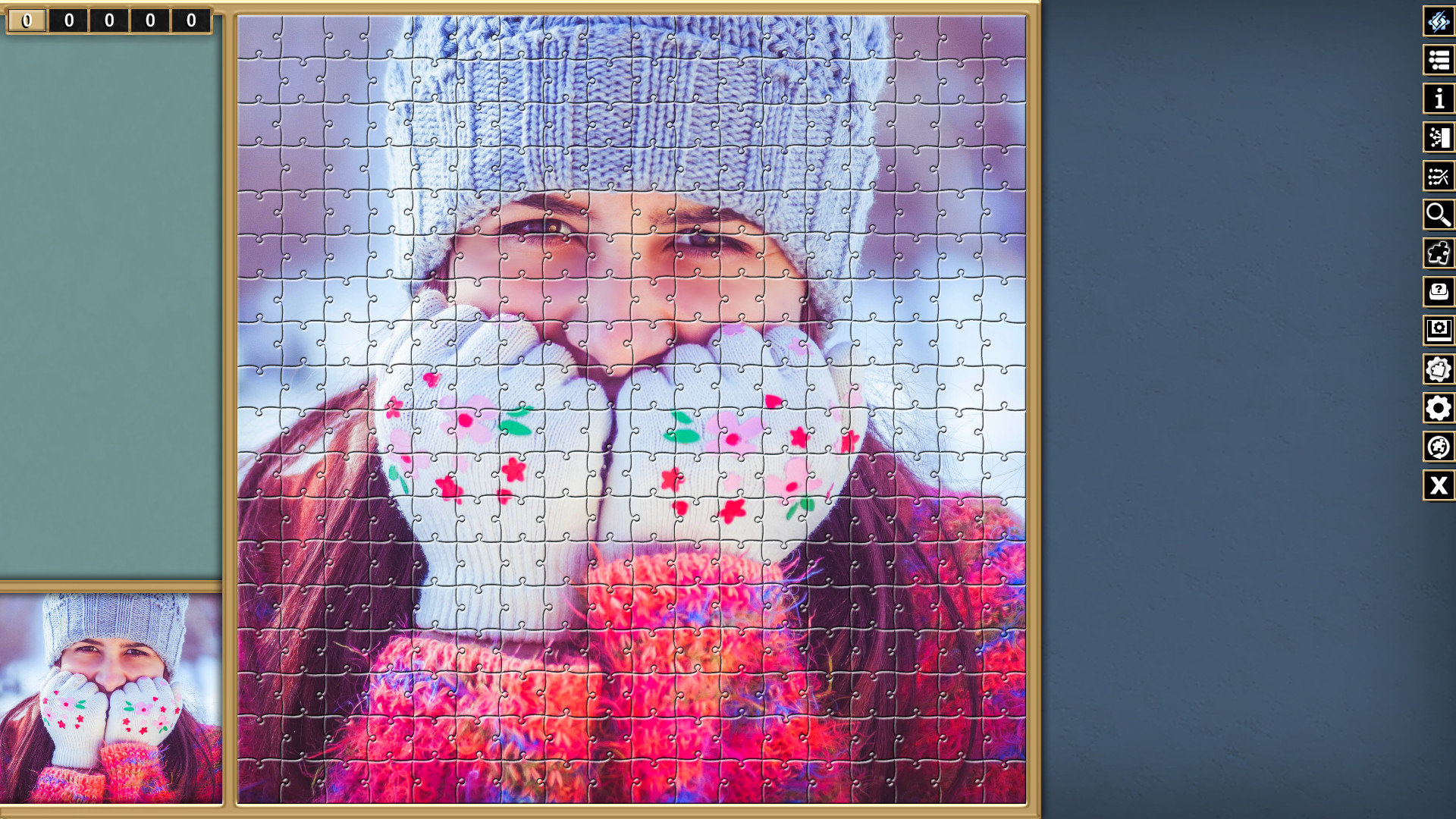 Pixel Puzzles Traditional Jigsaws Pack: Winter screenshot 2