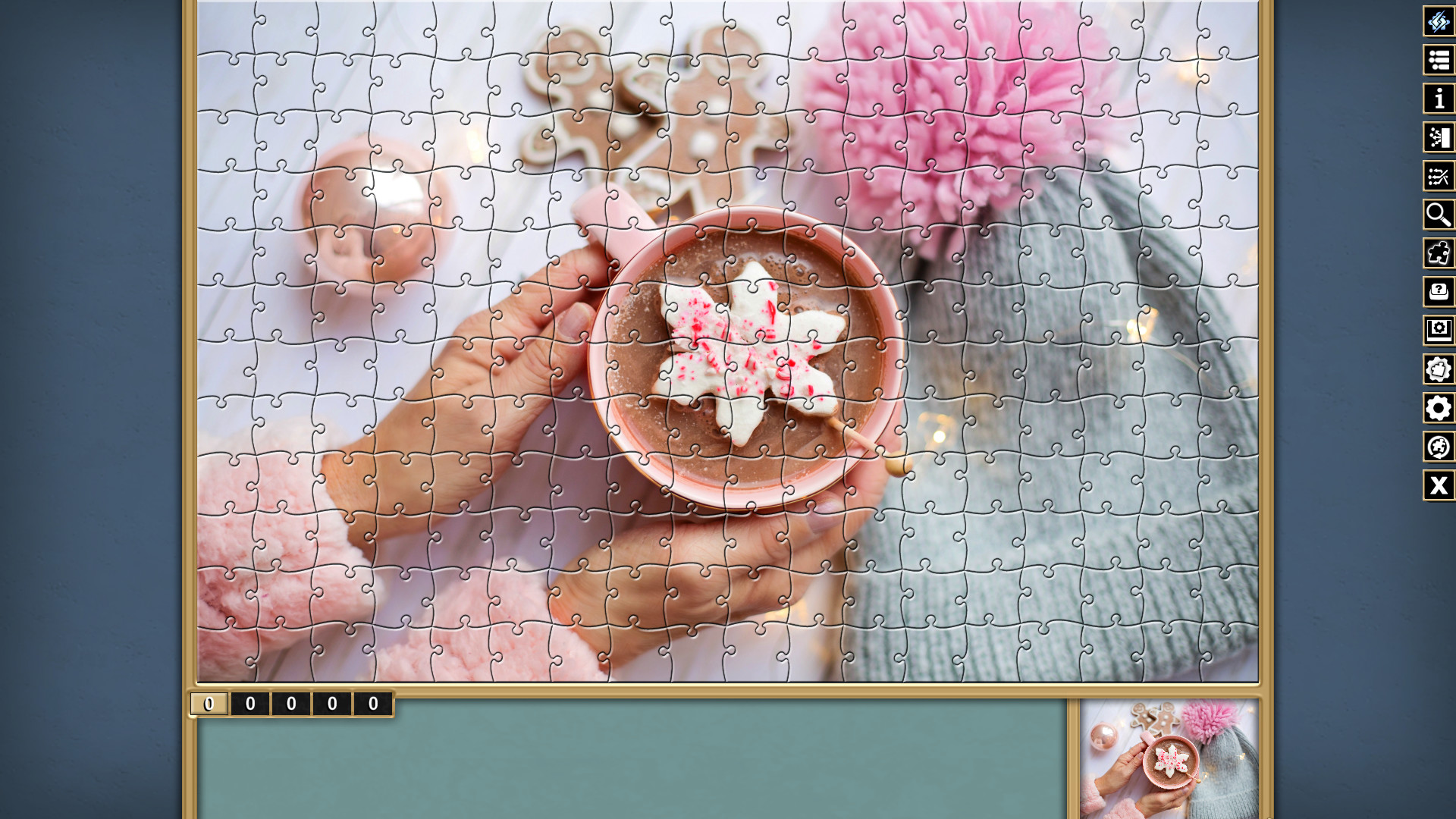 Pixel Puzzles Traditional Jigsaws Pack: Winter screenshot 8