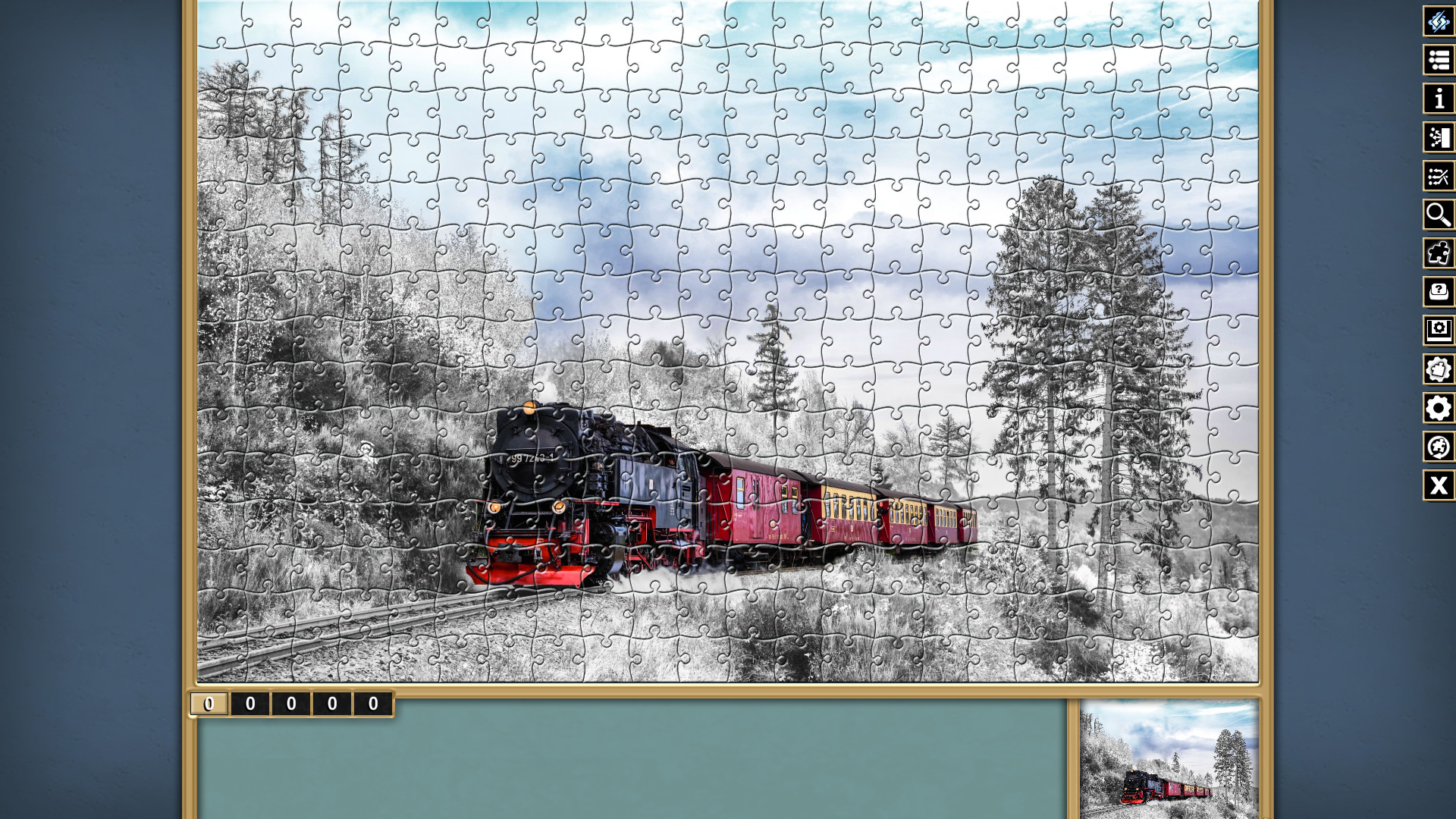 Pixel Puzzles Traditional Jigsaws Pack: Winter screenshot 13