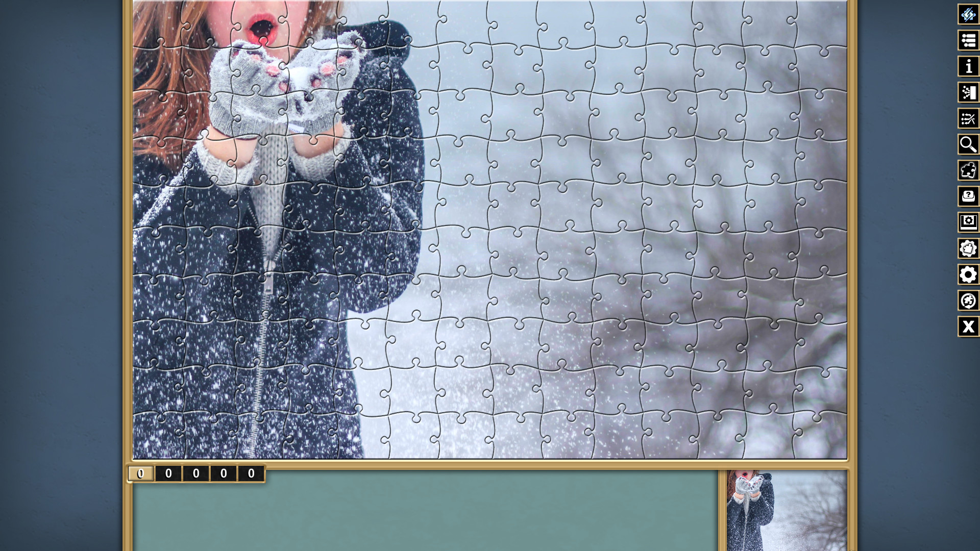 Pixel Puzzles Traditional Jigsaws Pack: Winter screenshot 9