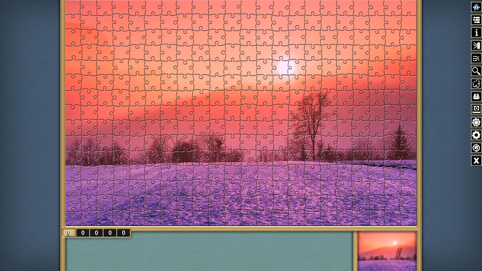 Pixel Puzzles Traditional Jigsaws Pack: Winter screenshot 7