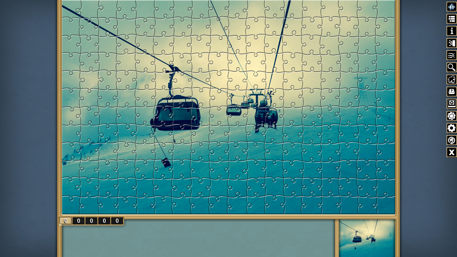 Pixel Puzzles Traditional Jigsaws Pack: Winter screenshot 10