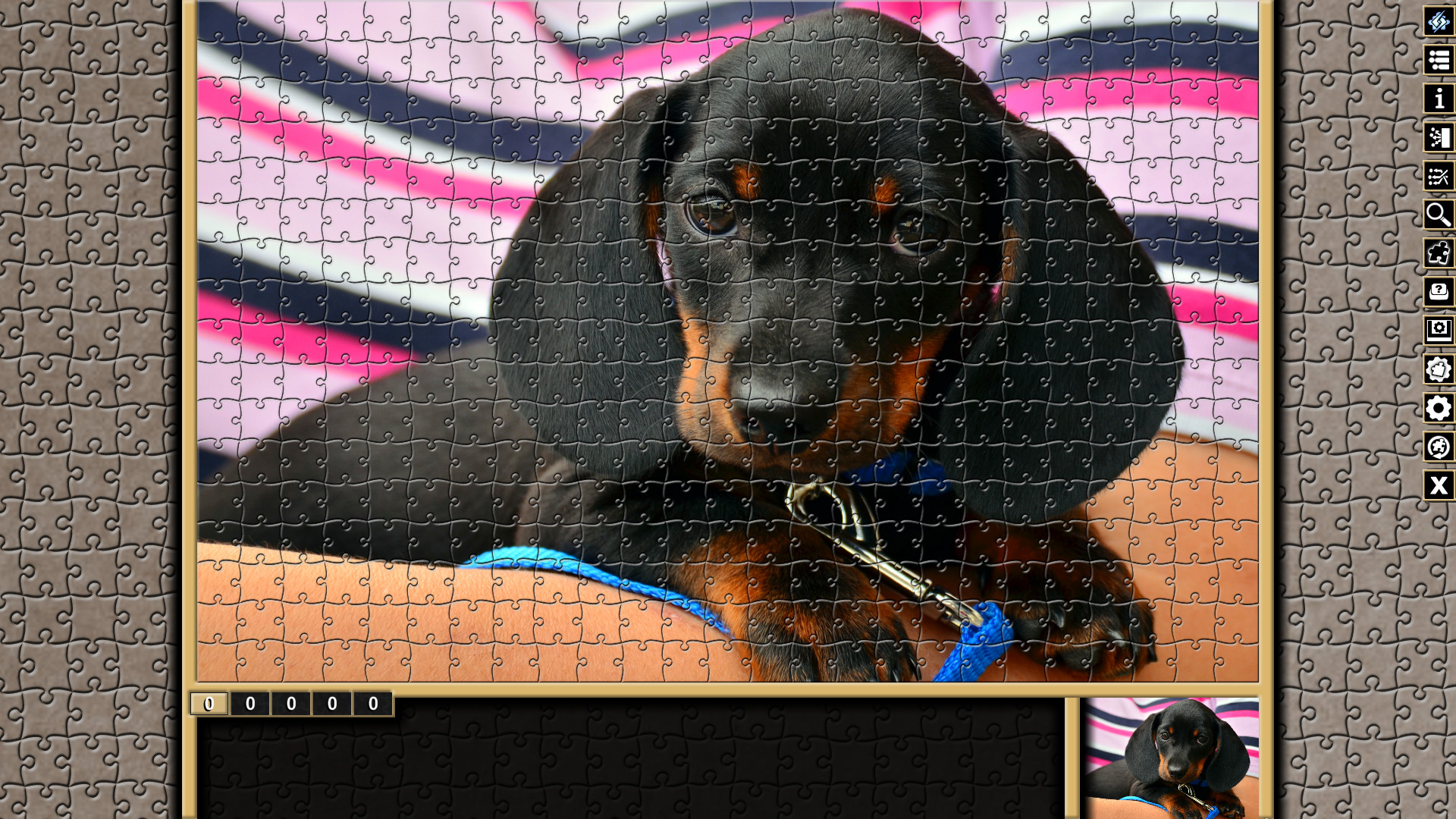 Pixel Puzzles Traditional Jigsaws Pack: Dogs screenshot 8