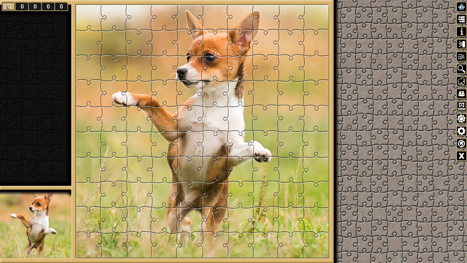 Pixel Puzzles Traditional Jigsaws Pack: Dogs screenshot 3