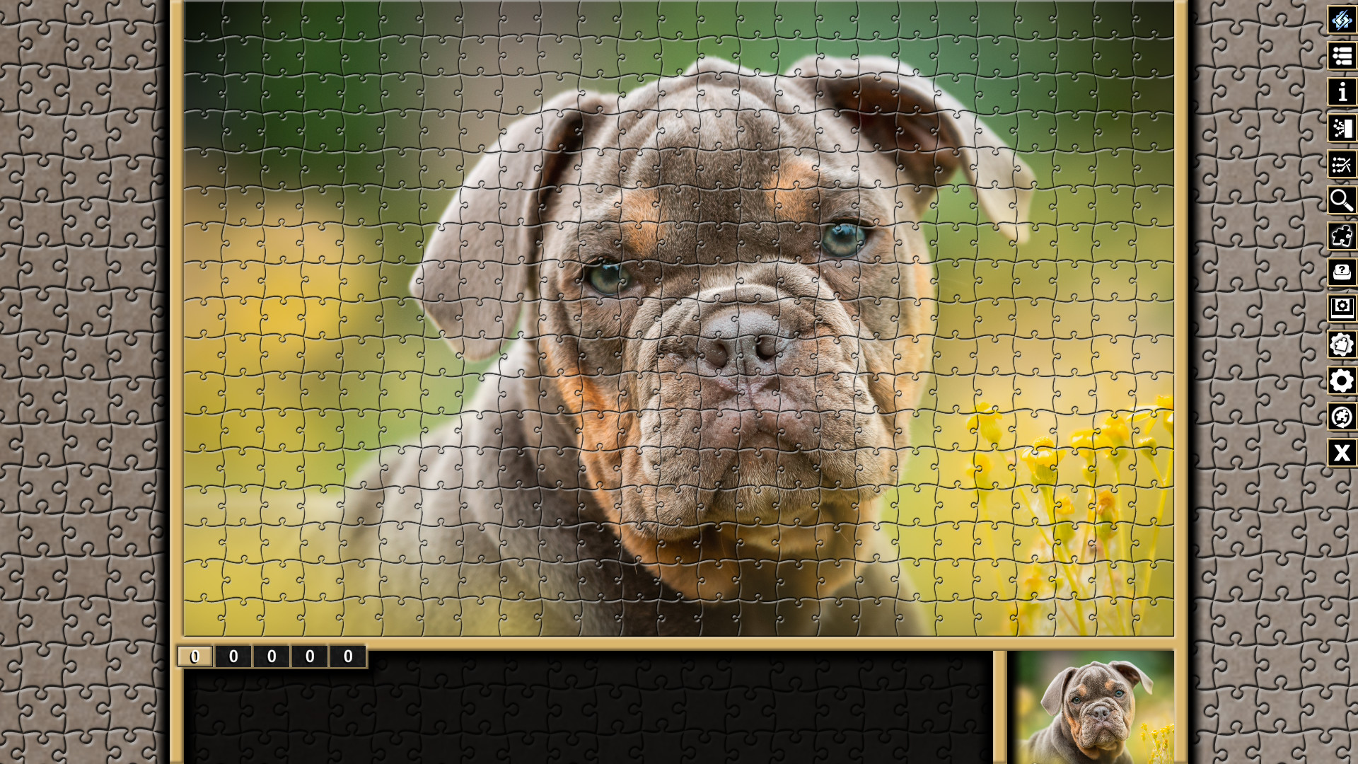Pixel Puzzles Traditional Jigsaws Pack: Dogs screenshot 10