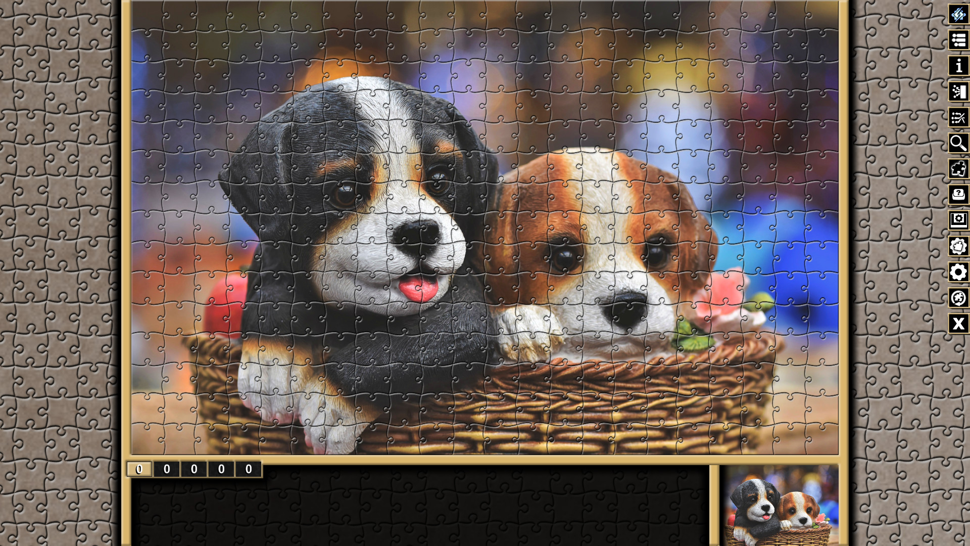 Pixel Puzzles Traditional Jigsaws Pack: Dogs screenshot 7