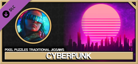 Pixel Puzzles Traditional Jigsaws Pack: Cyberpunk product image