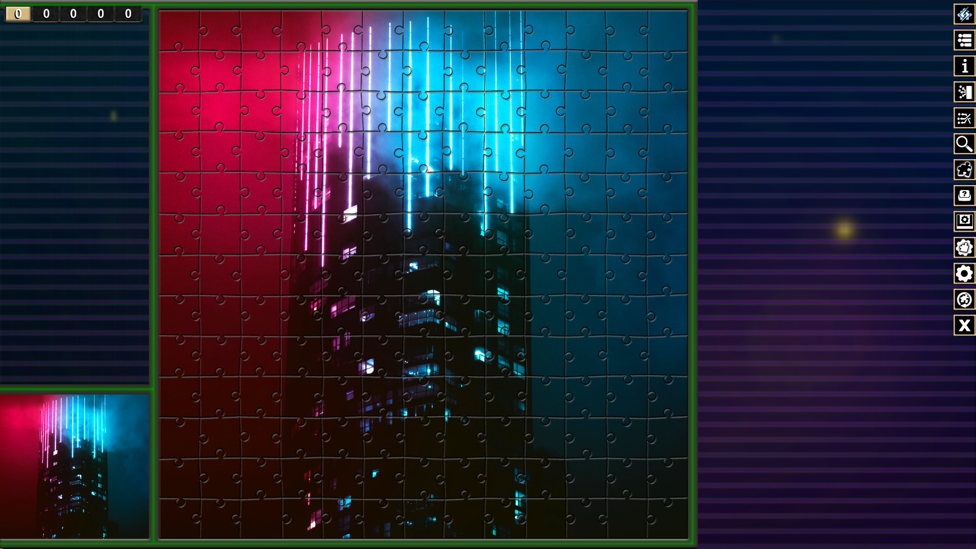 Pixel Puzzles Traditional Jigsaws Pack: Cyberpunk screenshot 9