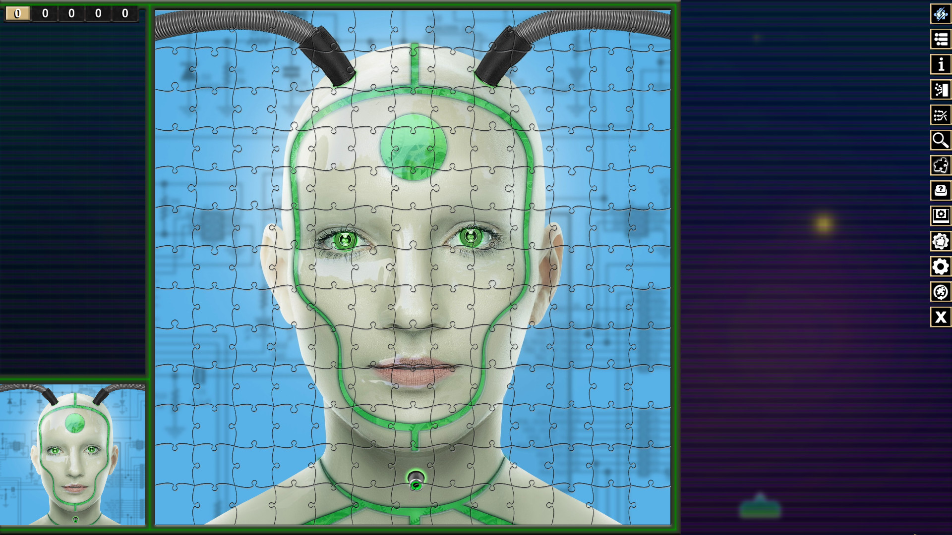 Pixel Puzzles Traditional Jigsaws Pack: Cyberpunk screenshot 10