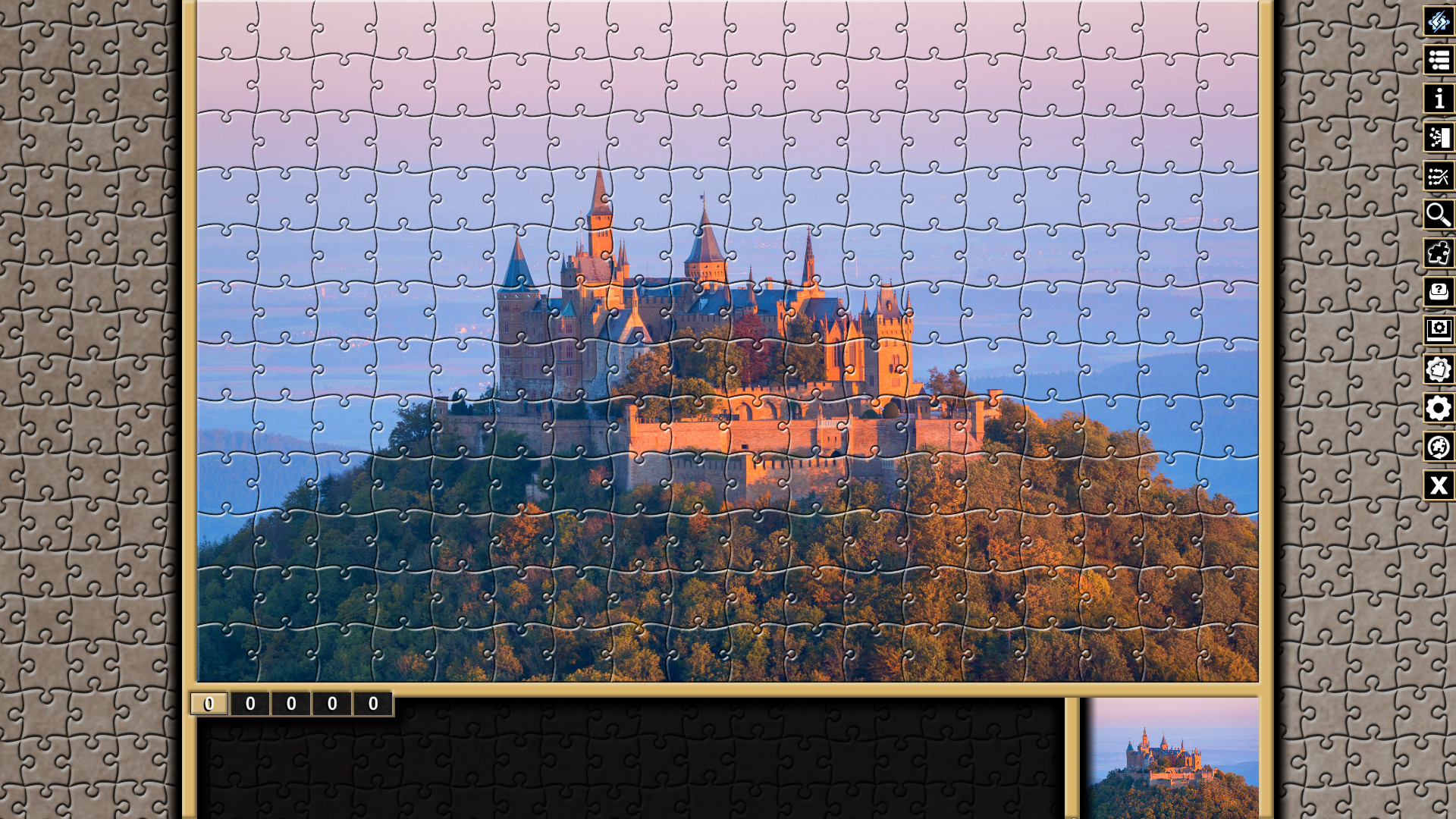 Pixel Puzzles Traditional Jigsaws Pack: German Castles screenshot 4