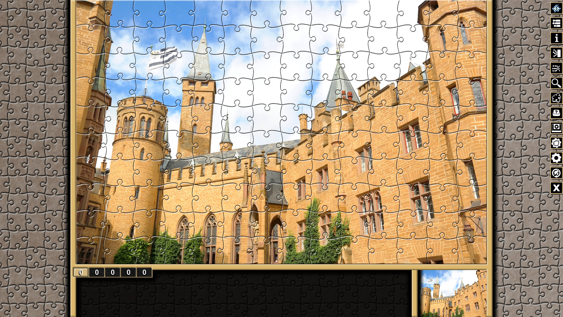 Pixel Puzzles Traditional Jigsaws Pack: German Castles screenshot 8