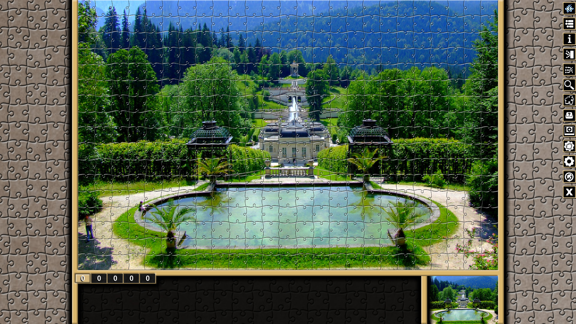 Pixel Puzzles Traditional Jigsaws Pack: German Castles screenshot 14