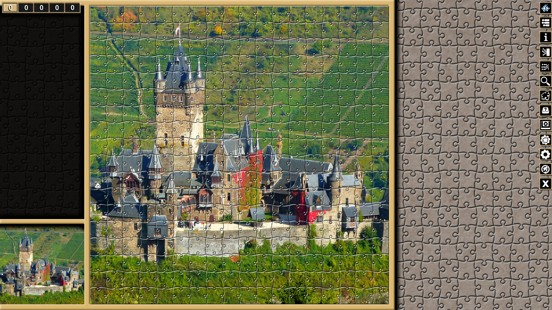 Pixel Puzzles Traditional Jigsaws Pack: German Castles screenshot 12