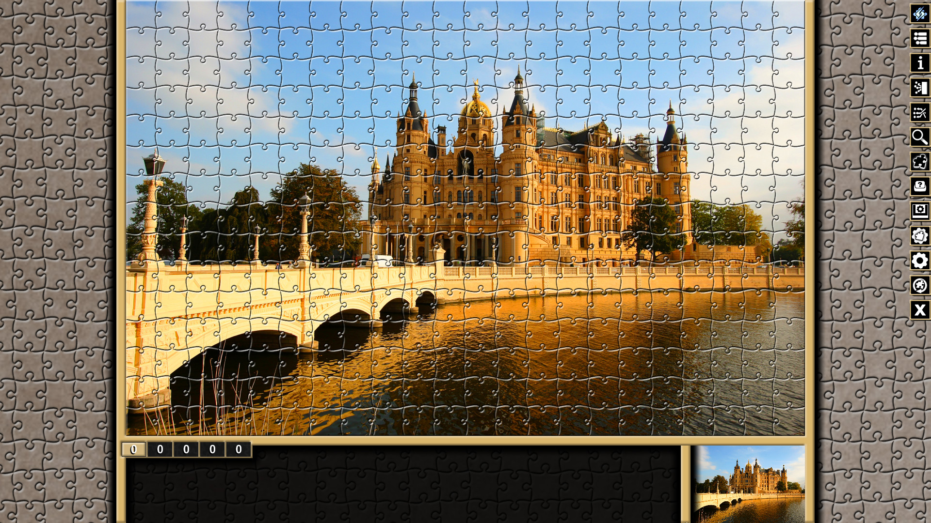 Pixel Puzzles Traditional Jigsaws Pack: German Castles screenshot 5