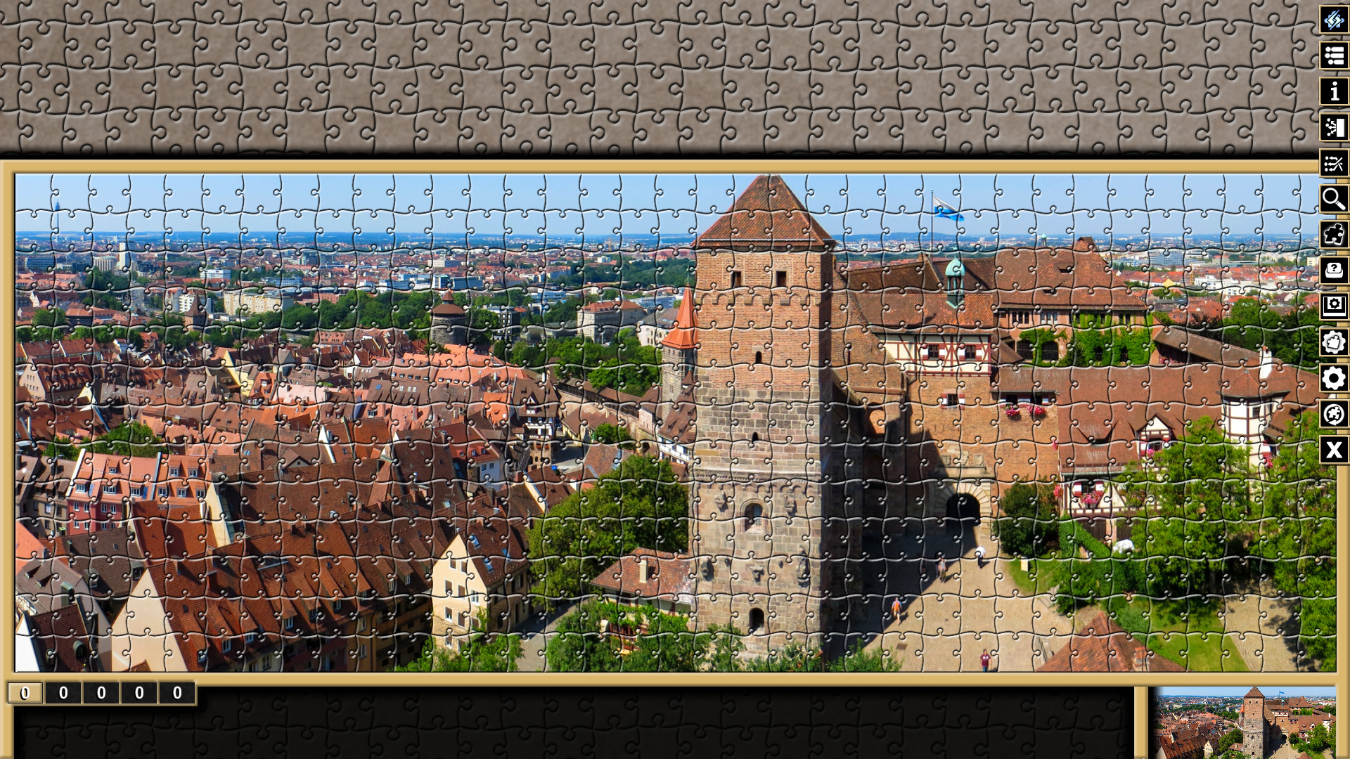 Pixel Puzzles Traditional Jigsaws Pack: German Castles screenshot 7