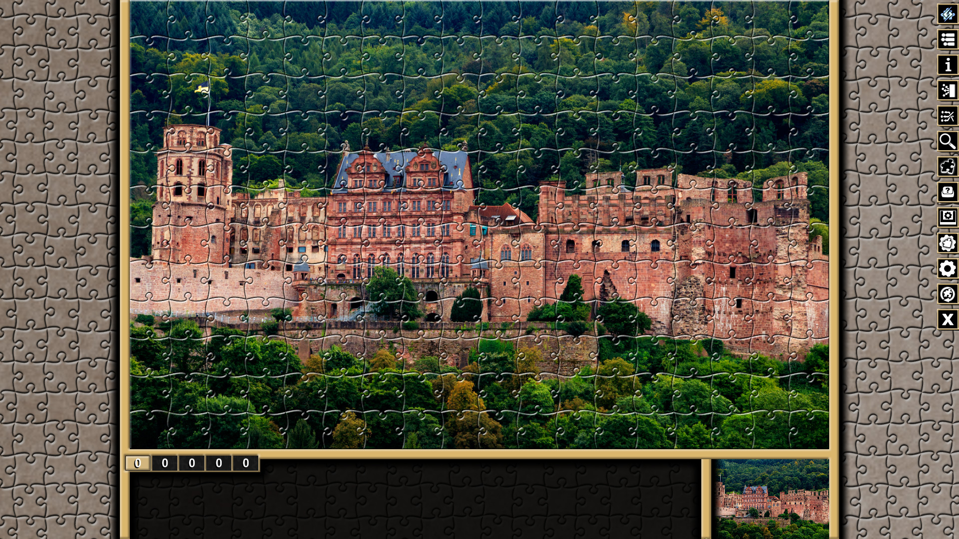 Pixel Puzzles Traditional Jigsaws Pack: German Castles screenshot 13