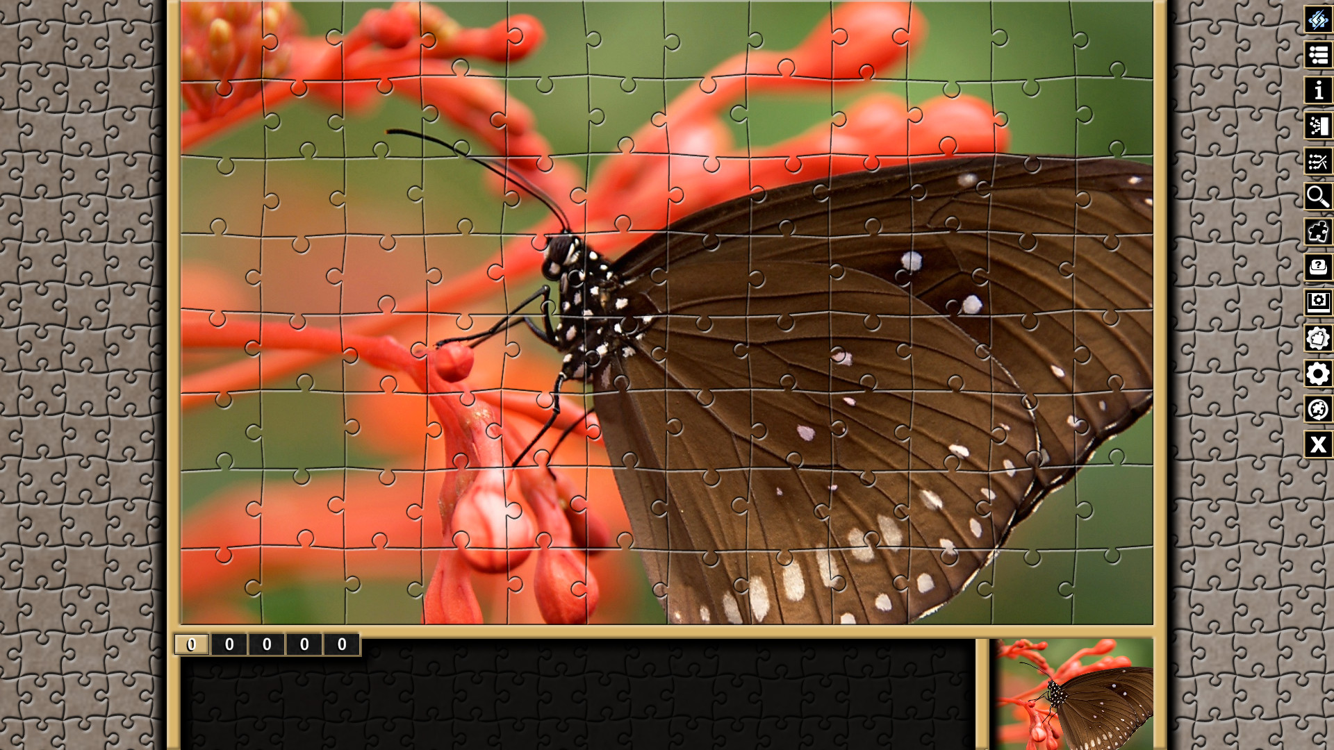 Pixel Puzzles Traditional Jigsaws Pack: Butterflies screenshot 3