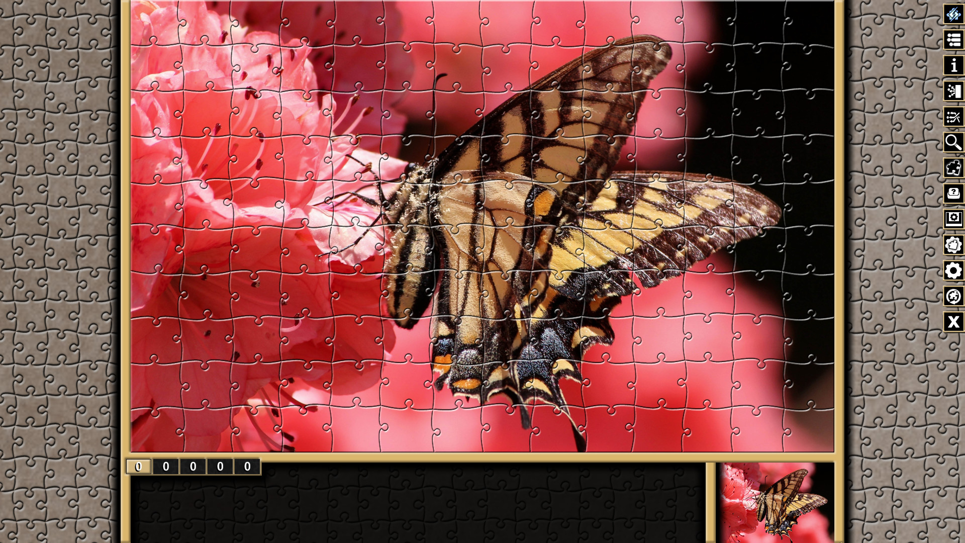 Pixel Puzzles Traditional Jigsaws Pack: Butterflies screenshot 4