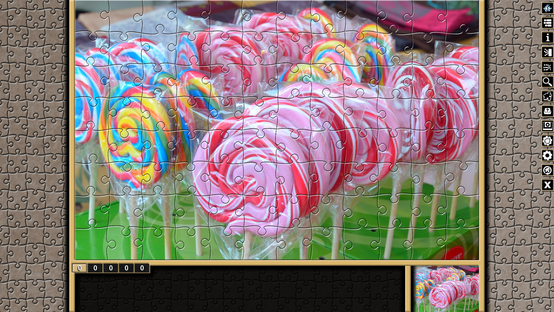 Pixel Puzzles Traditional Jigsaws Pack: Candy screenshot 10