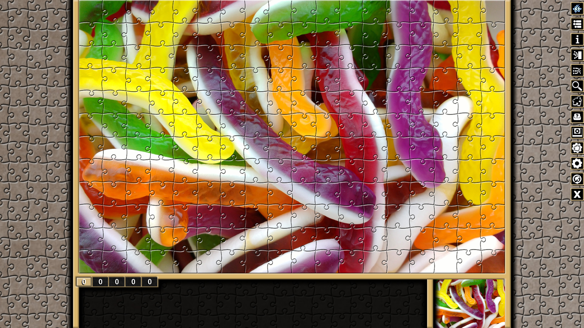 Pixel Puzzles Traditional Jigsaws Pack: Candy screenshot 4