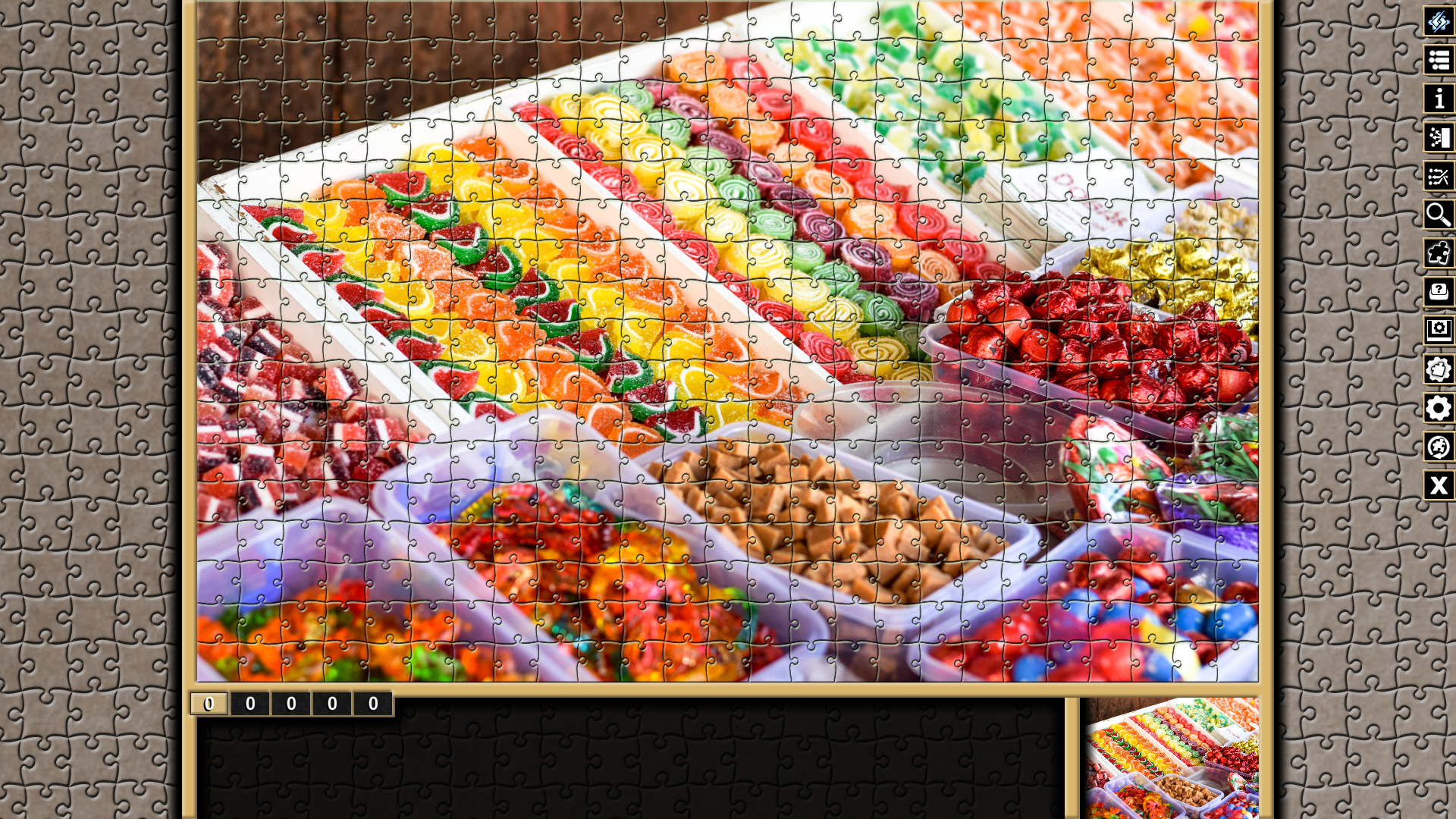 Pixel Puzzles Traditional Jigsaws Pack: Candy screenshot 6