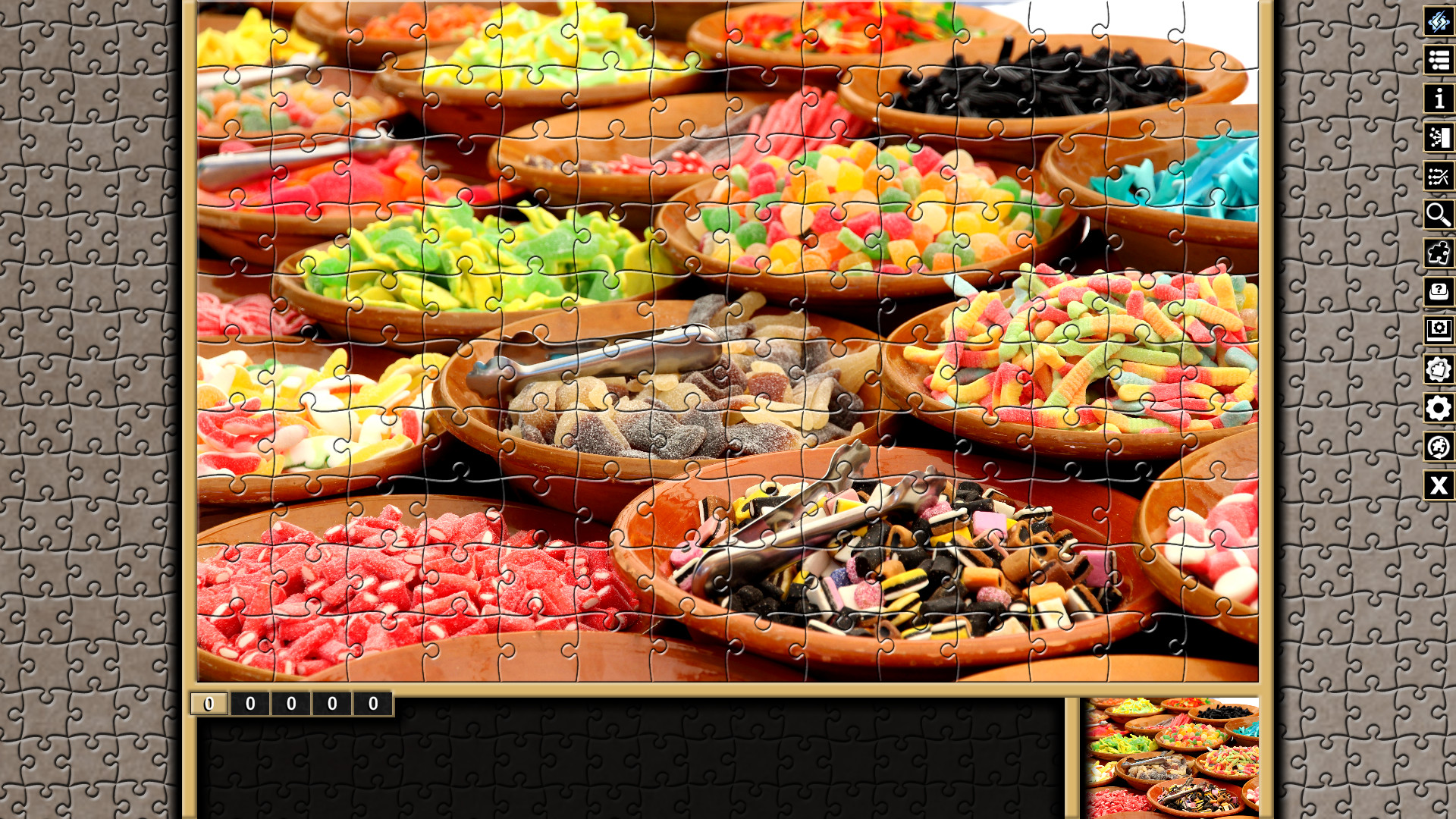 Pixel Puzzles Traditional Jigsaws Pack: Candy screenshot 7