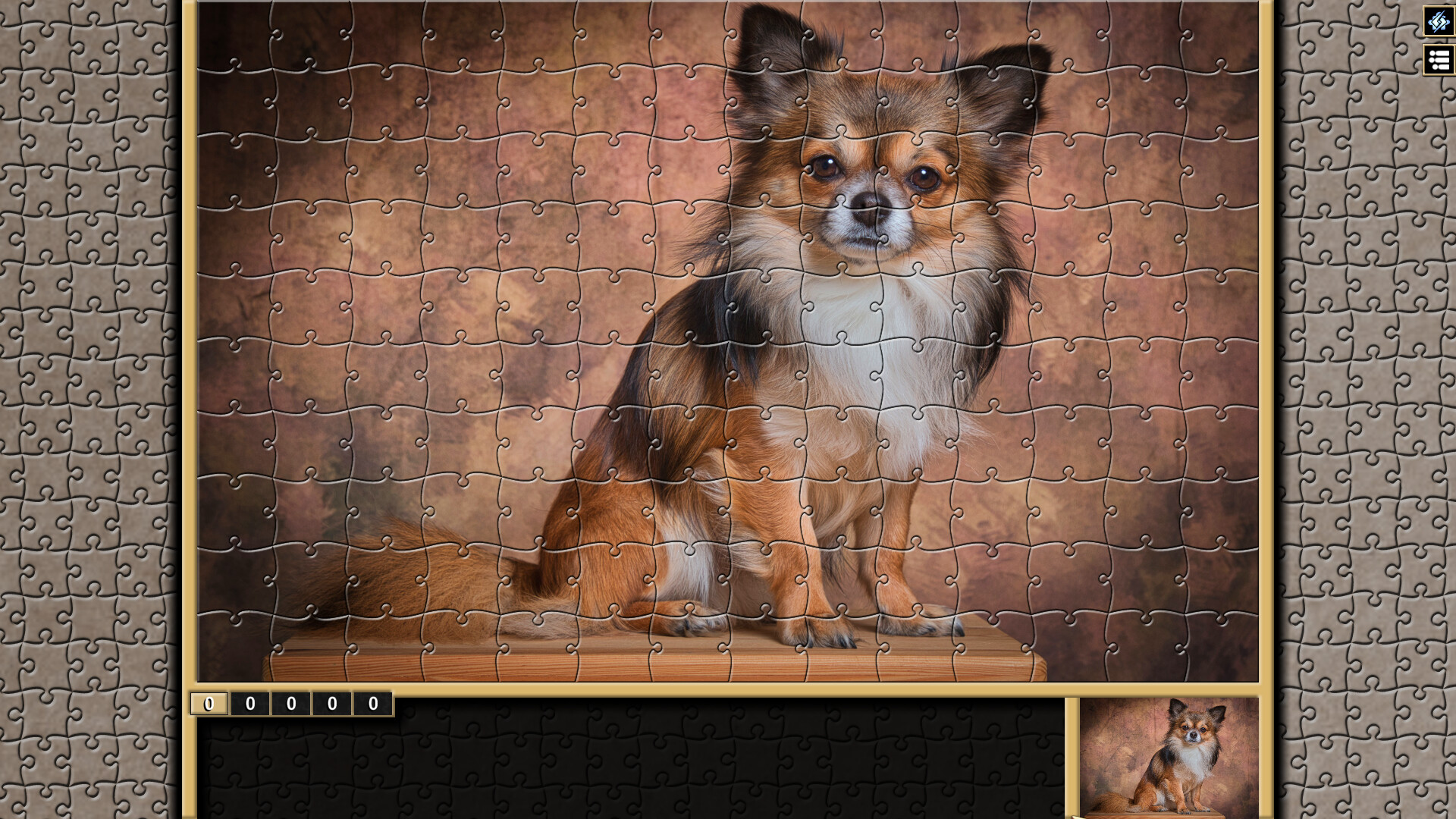 Pixel Puzzles Traditional Jigsaws Pack: Chihuahuas screenshot 1