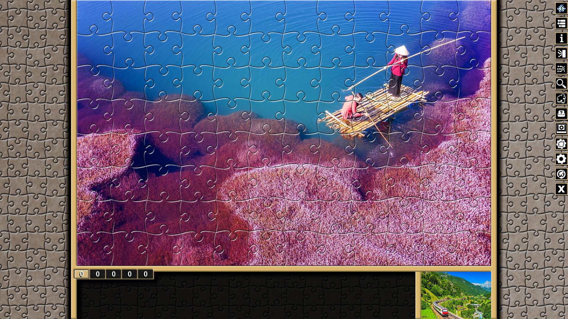 Pixel Puzzles Traditional Jigsaws Pack: Boats screenshot 1