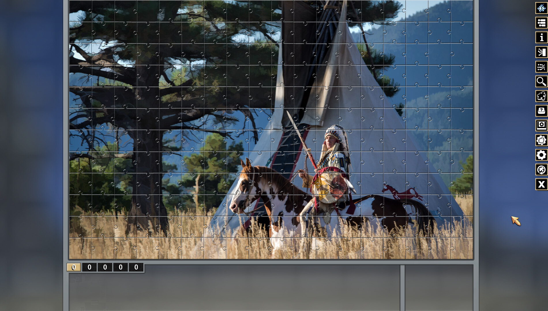 Pixel Puzzles Traditional Jigsaws Pack: Native American screenshot 5