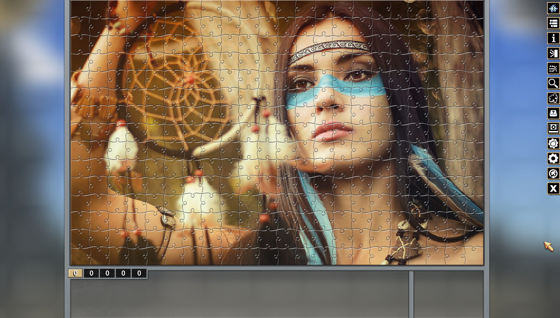 Pixel Puzzles Traditional Jigsaws Pack: Native American screenshot 3