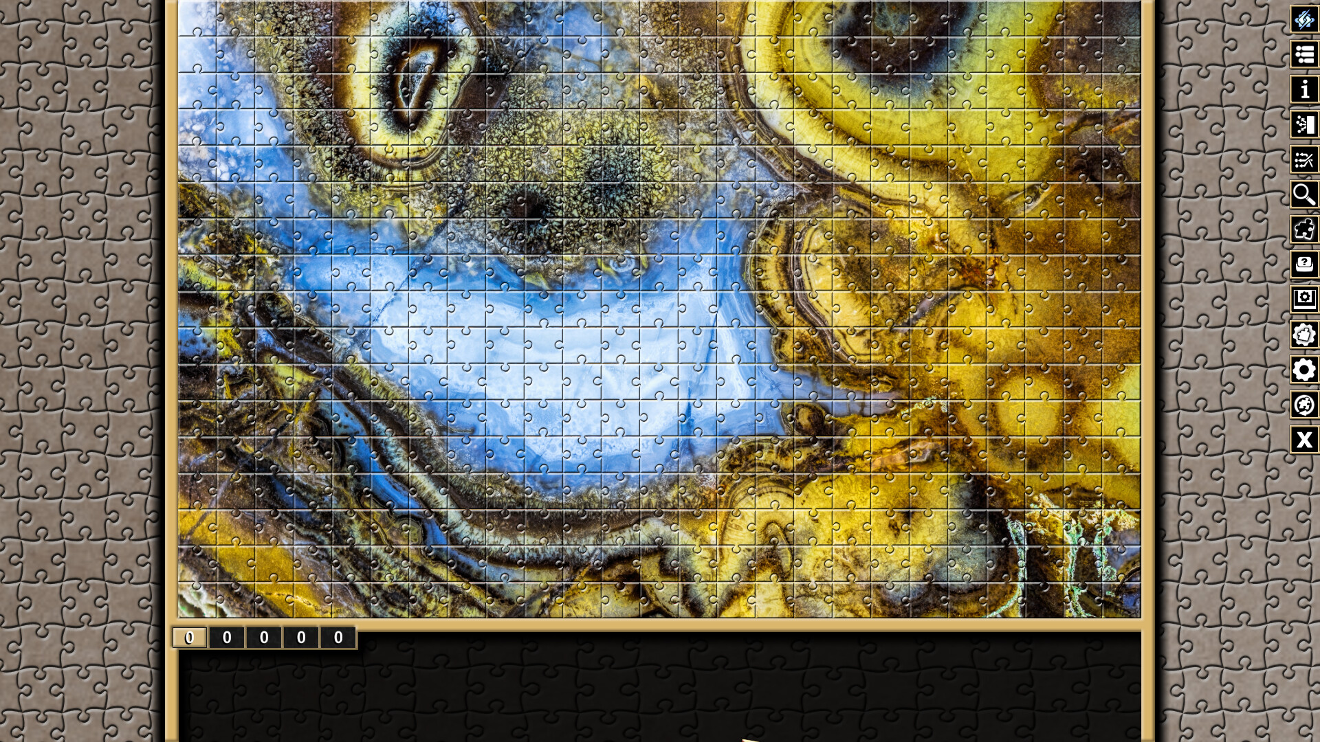 Pixel Puzzles Traditional Jigsaws Pack: Geodes screenshot 7