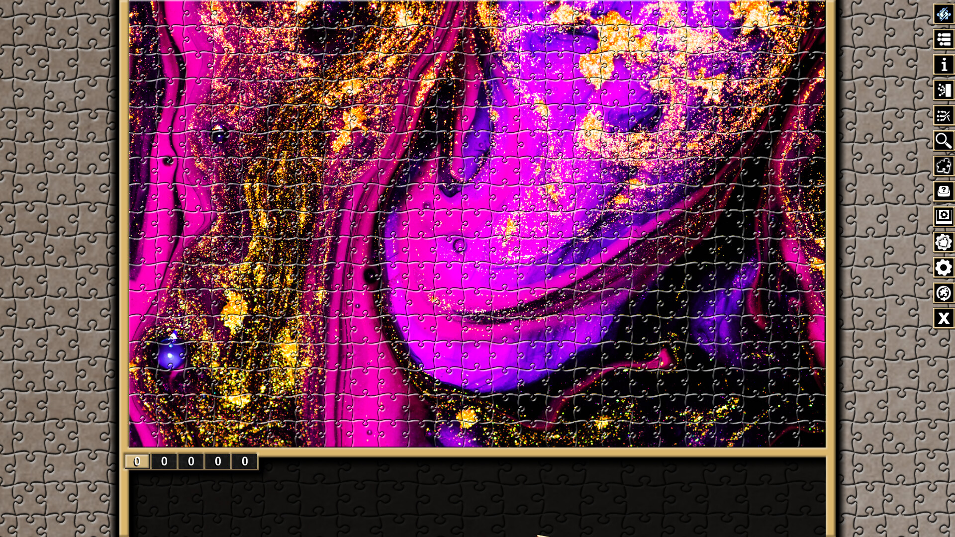 Pixel Puzzles Traditional Jigsaws Pack: Geodes screenshot 3