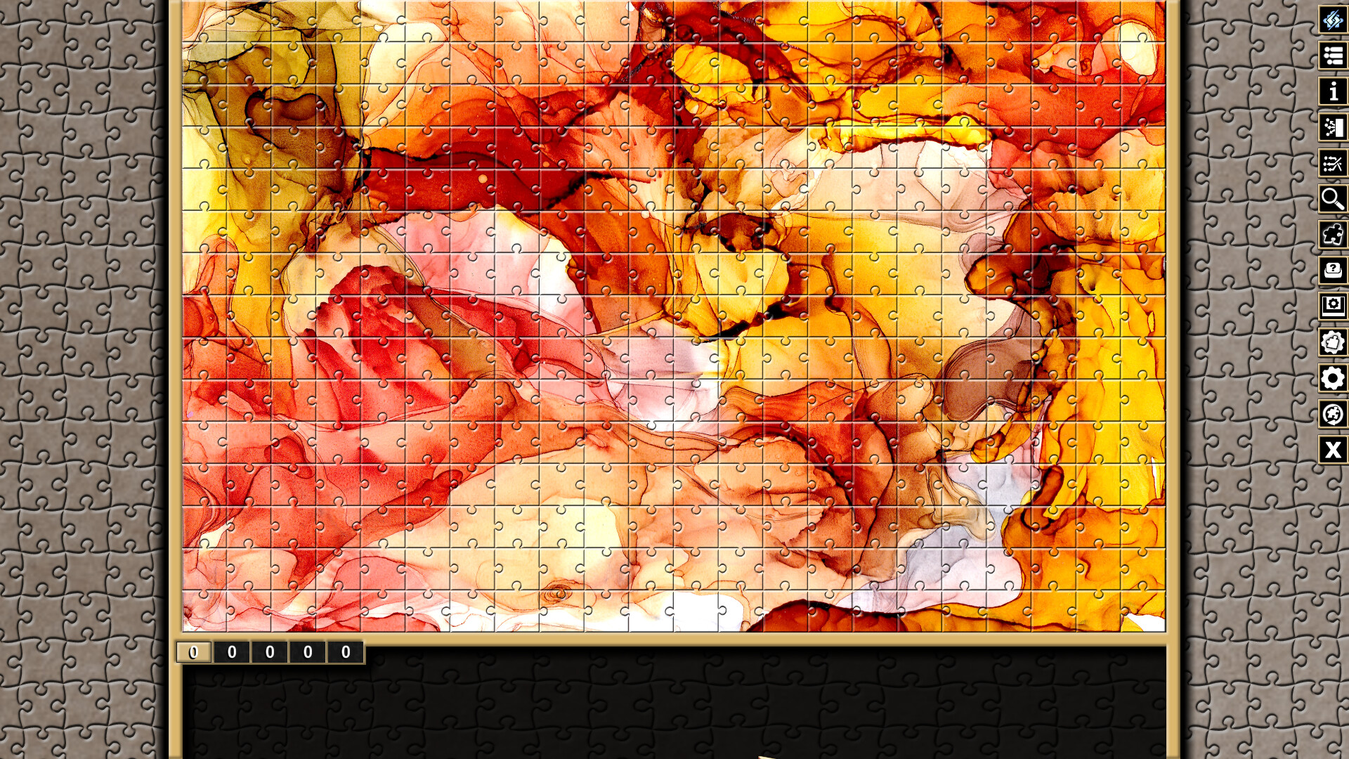 Pixel Puzzles Traditional Jigsaws Pack: Geodes screenshot 2