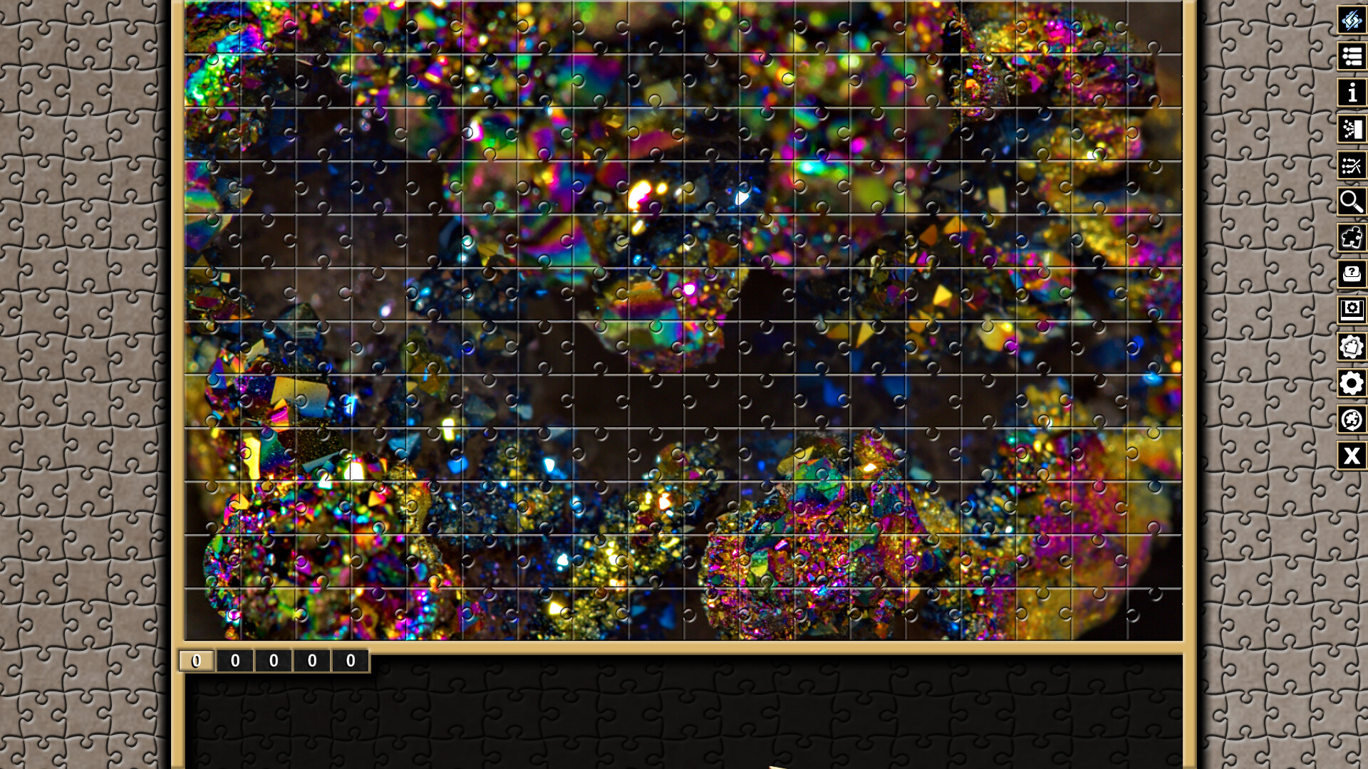 Pixel Puzzles Traditional Jigsaws Pack: Geodes screenshot 17