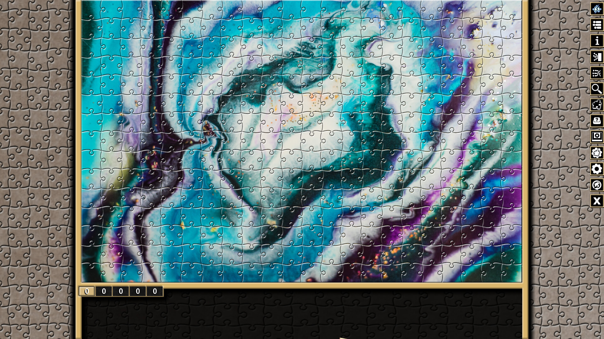 Pixel Puzzles Traditional Jigsaws Pack: Geodes screenshot 11
