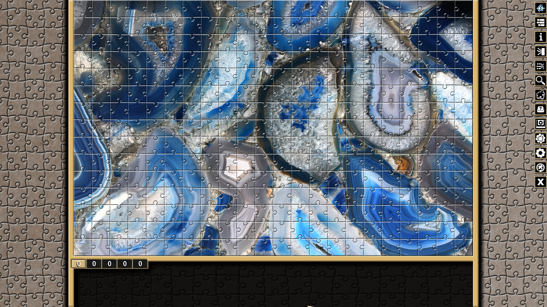 Pixel Puzzles Traditional Jigsaws Pack: Geodes screenshot 14