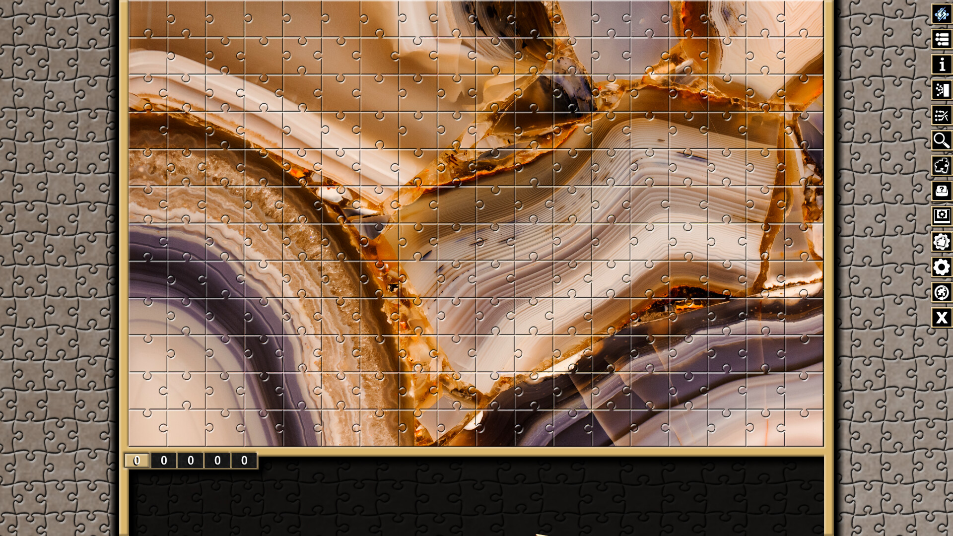 Pixel Puzzles Traditional Jigsaws Pack: Geodes screenshot 9