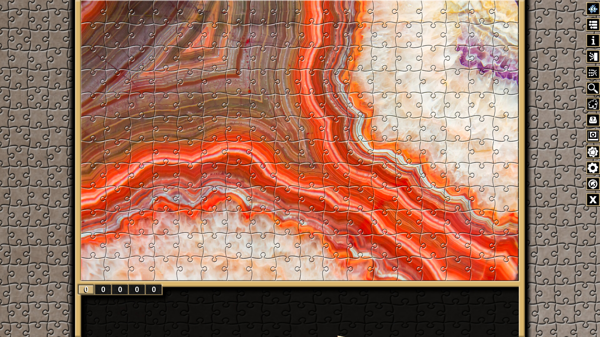 Pixel Puzzles Traditional Jigsaws Pack: Geodes screenshot 6