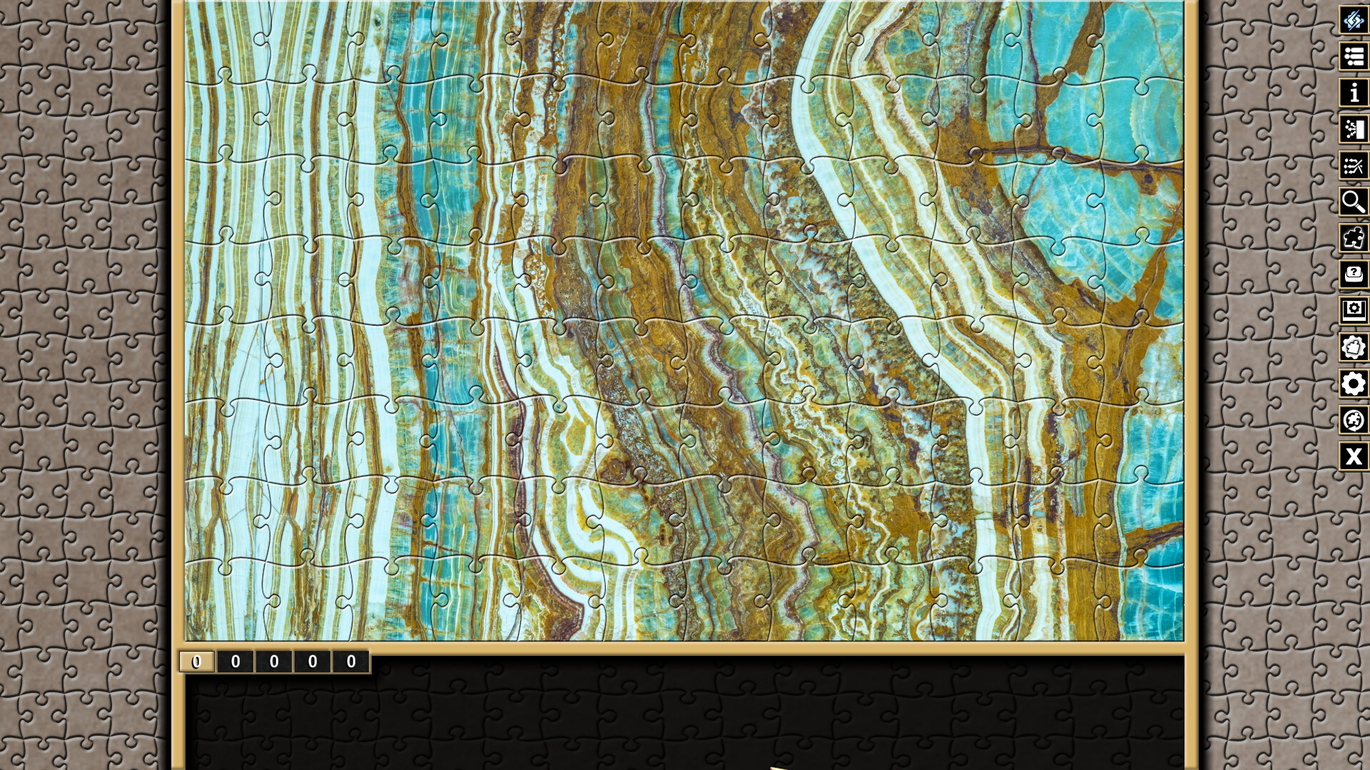 Pixel Puzzles Traditional Jigsaws Pack: Geodes screenshot 13