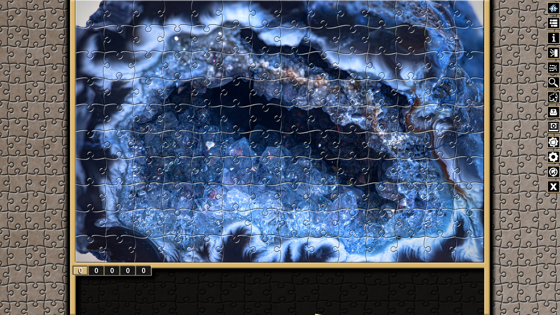 Pixel Puzzles Traditional Jigsaws Pack: Geodes screenshot 16