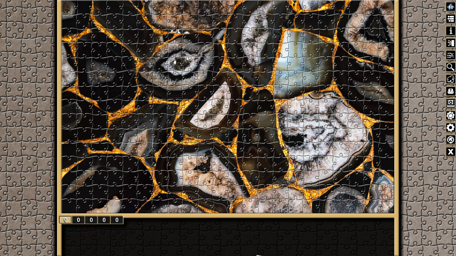 Pixel Puzzles Traditional Jigsaws Pack: Geodes screenshot 12