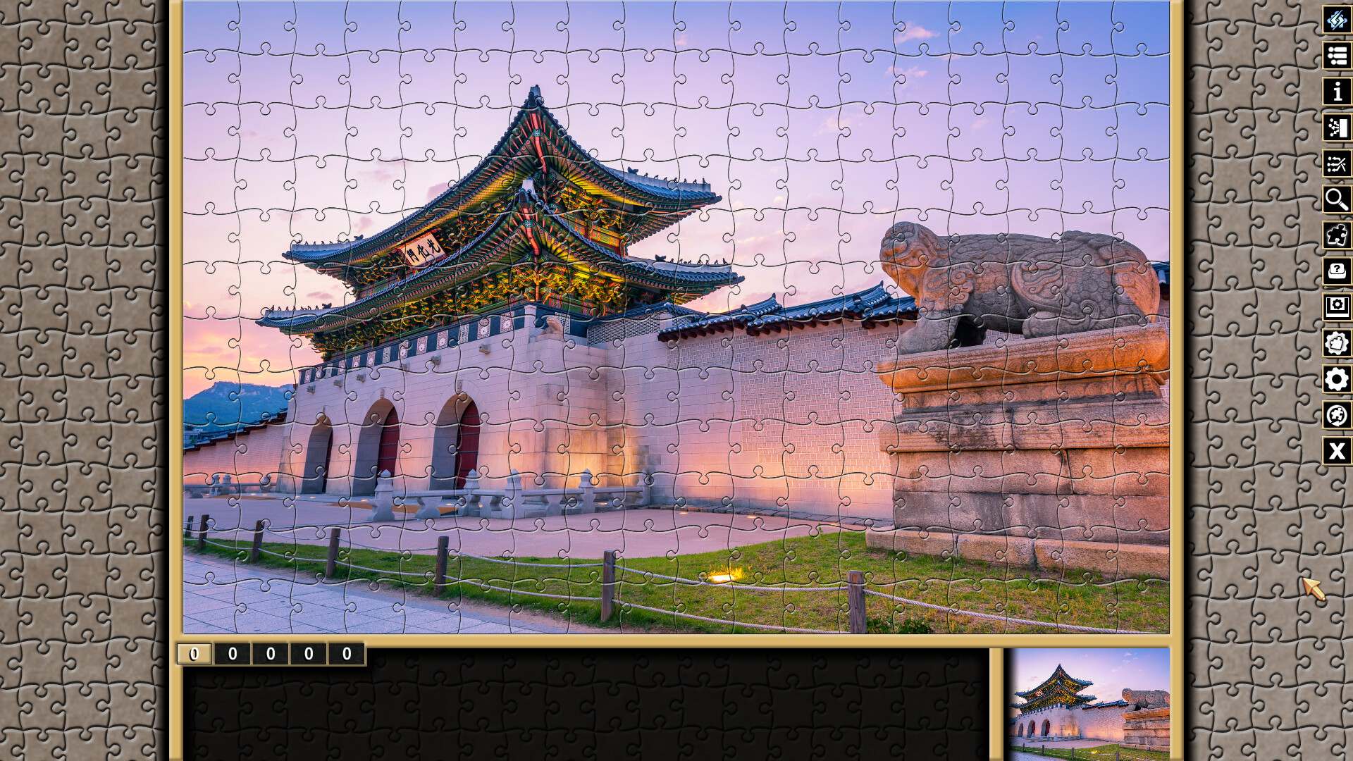 Pixel Puzzles Traditional Jigsaws Pack: Korea screenshot 11