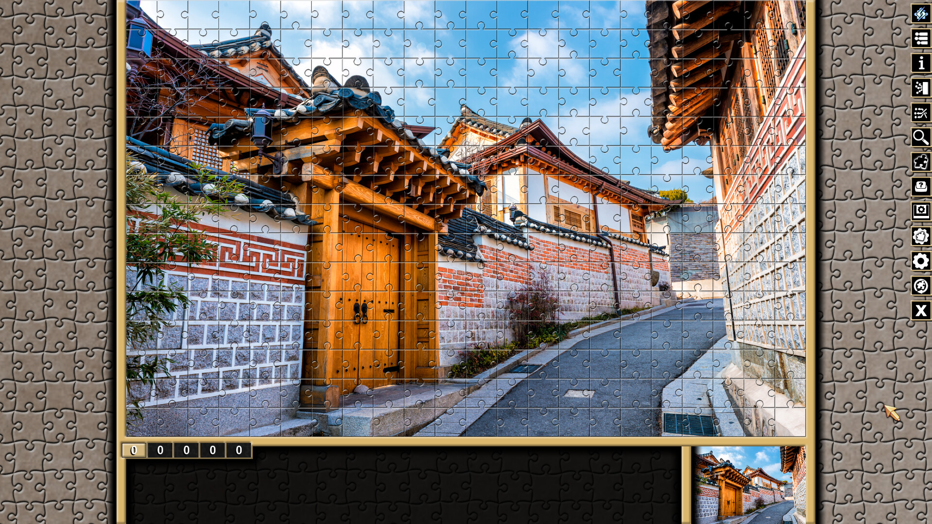 Pixel Puzzles Traditional Jigsaws Pack: Korea screenshot 7