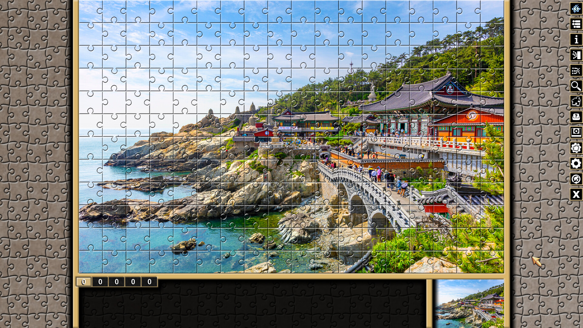 Pixel Puzzles Traditional Jigsaws Pack: Korea screenshot 8